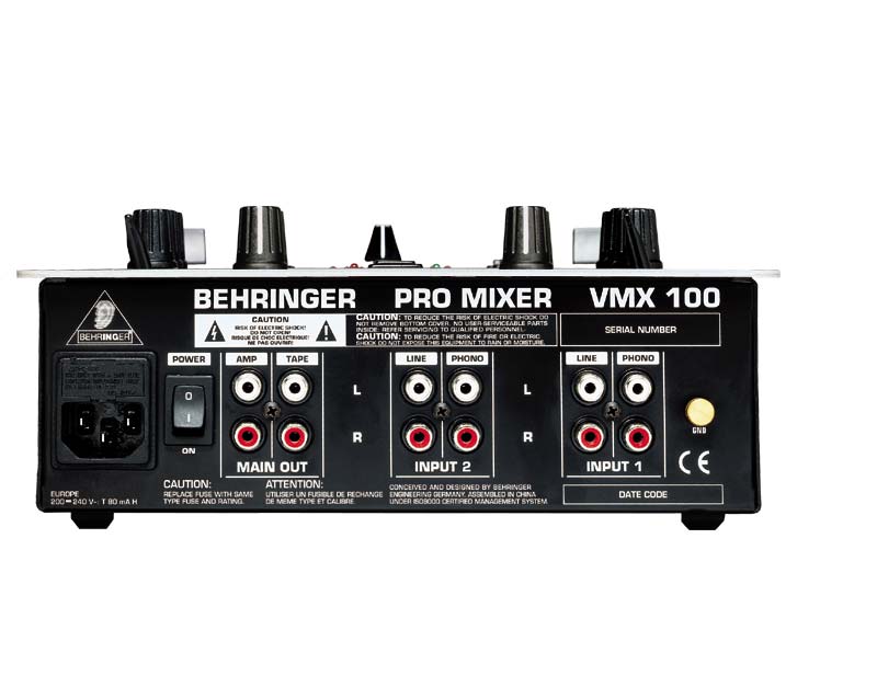 behringer - pro mixer vmx100